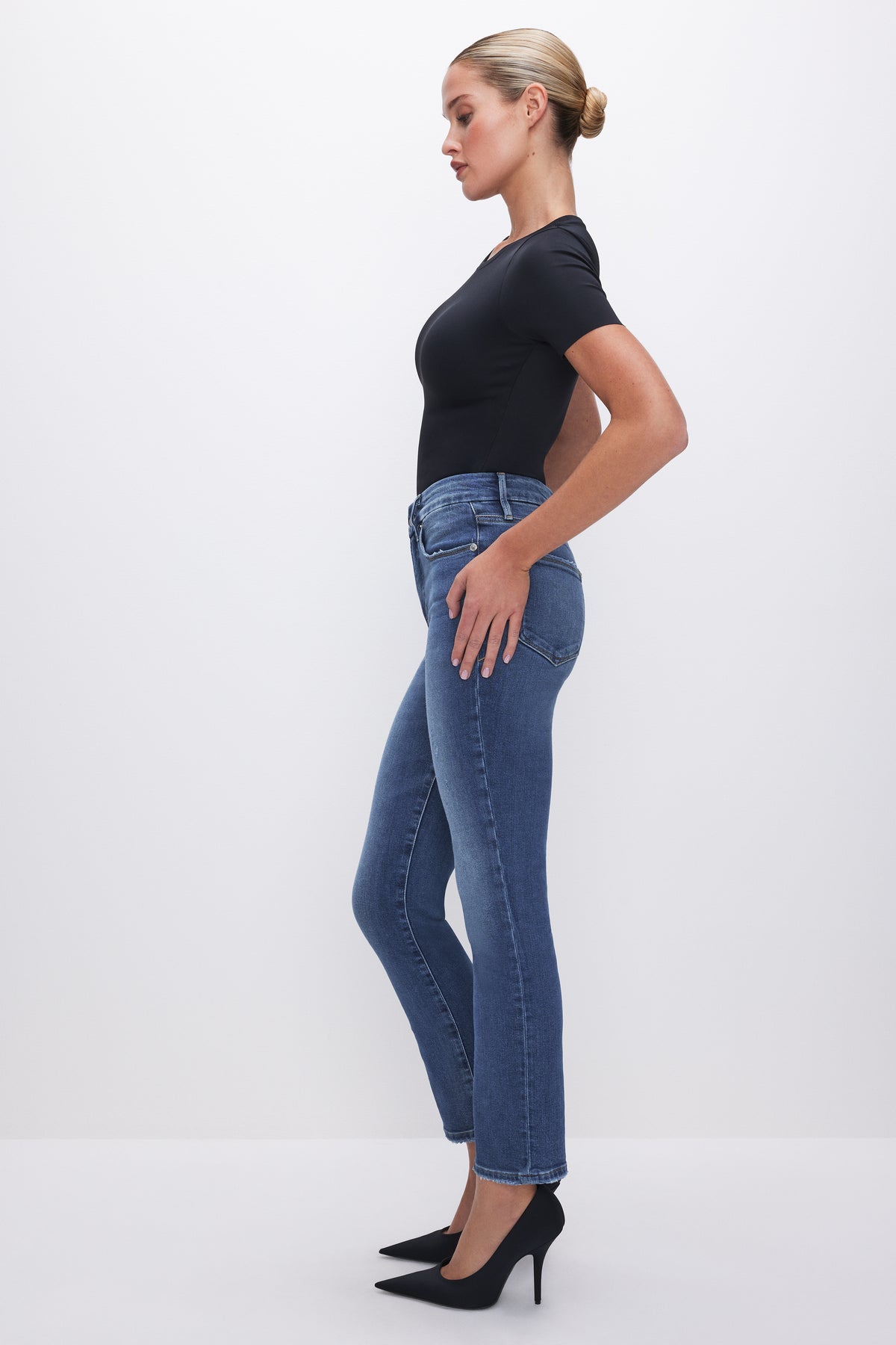 GOOD STRAIGHT COMPRESSION JEANS | INDIGO271