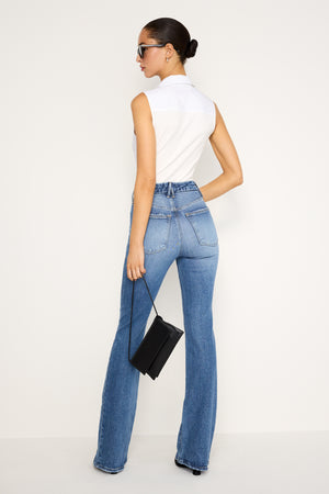 SOFT TECH GOOD CLASSIC BOOTCUT JEANS | INDIGO627