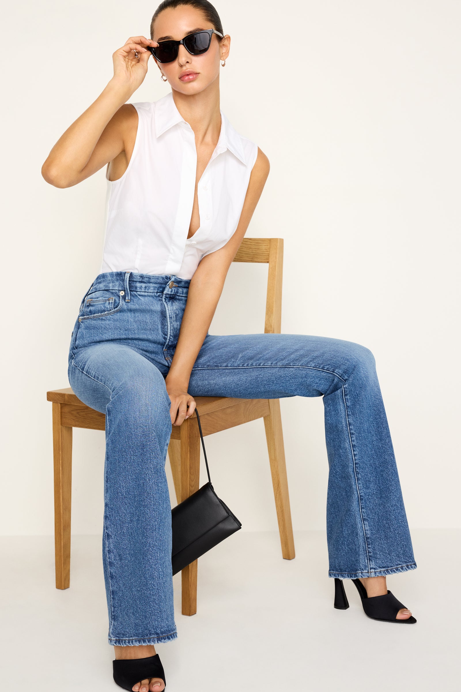 GOOD PETITE BOOTCUT JEANS | INDIGO627