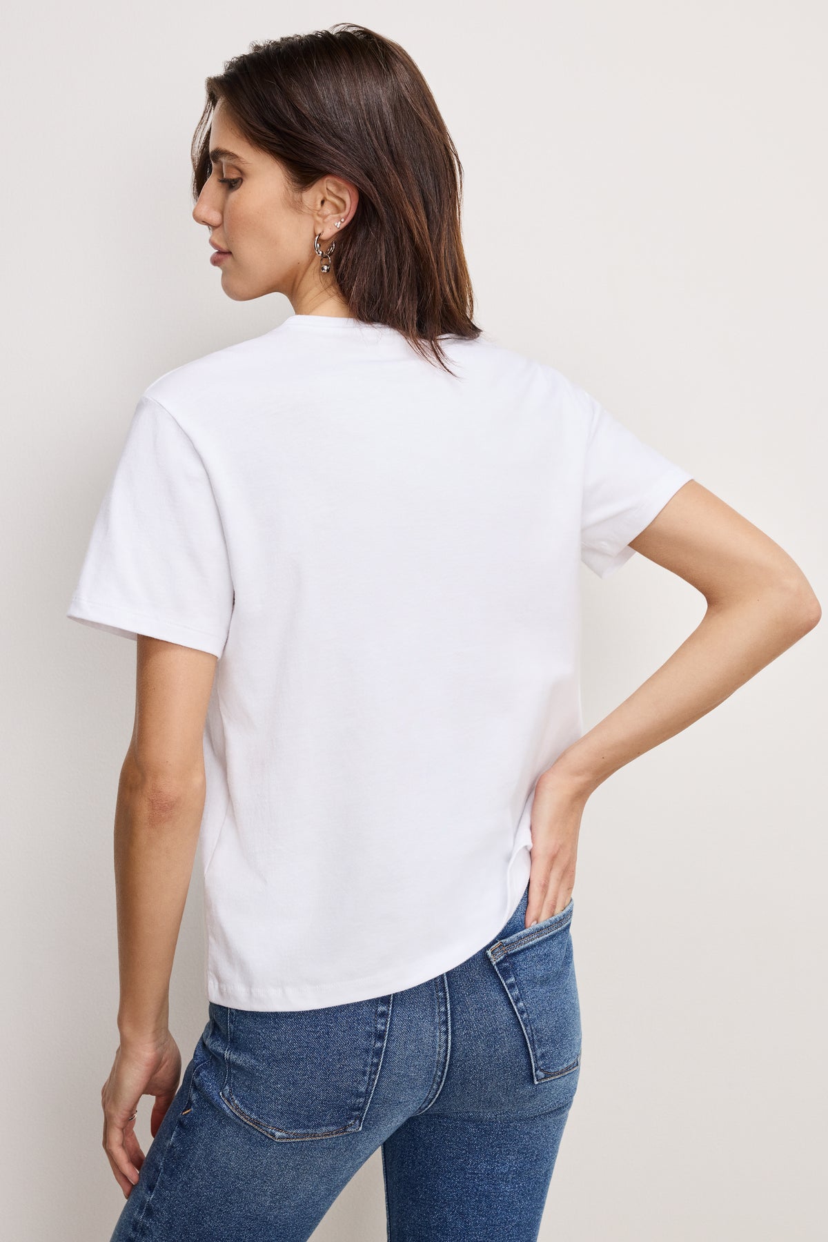COTTON CLASSIC TEE | WHITE001