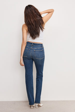 GOOD LEGS STRAIGHT JEANS LONG | BLUE004