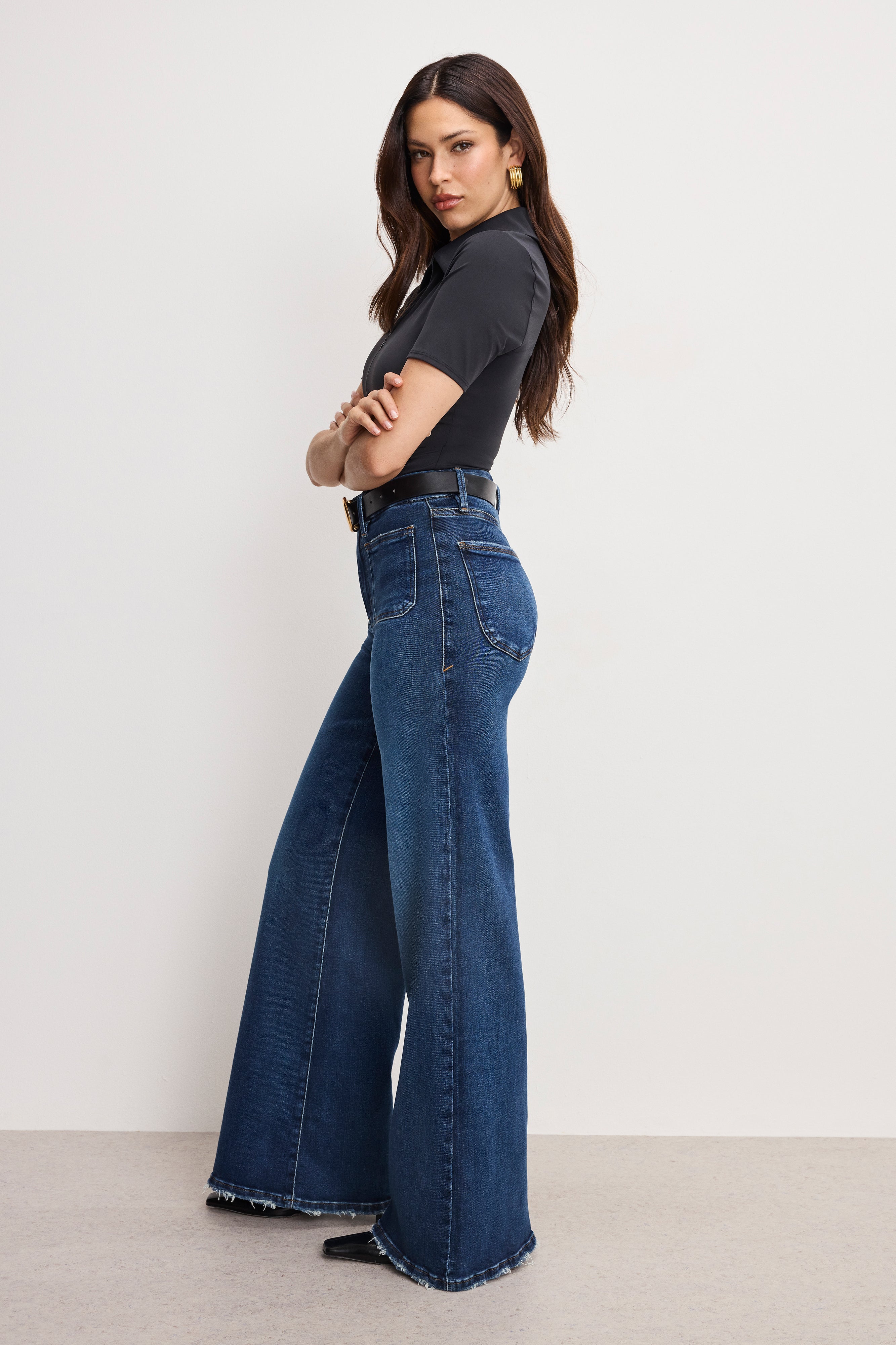 VINTAGE WIDE JEANS | INDIGO1237 – GOOD AMERICAN