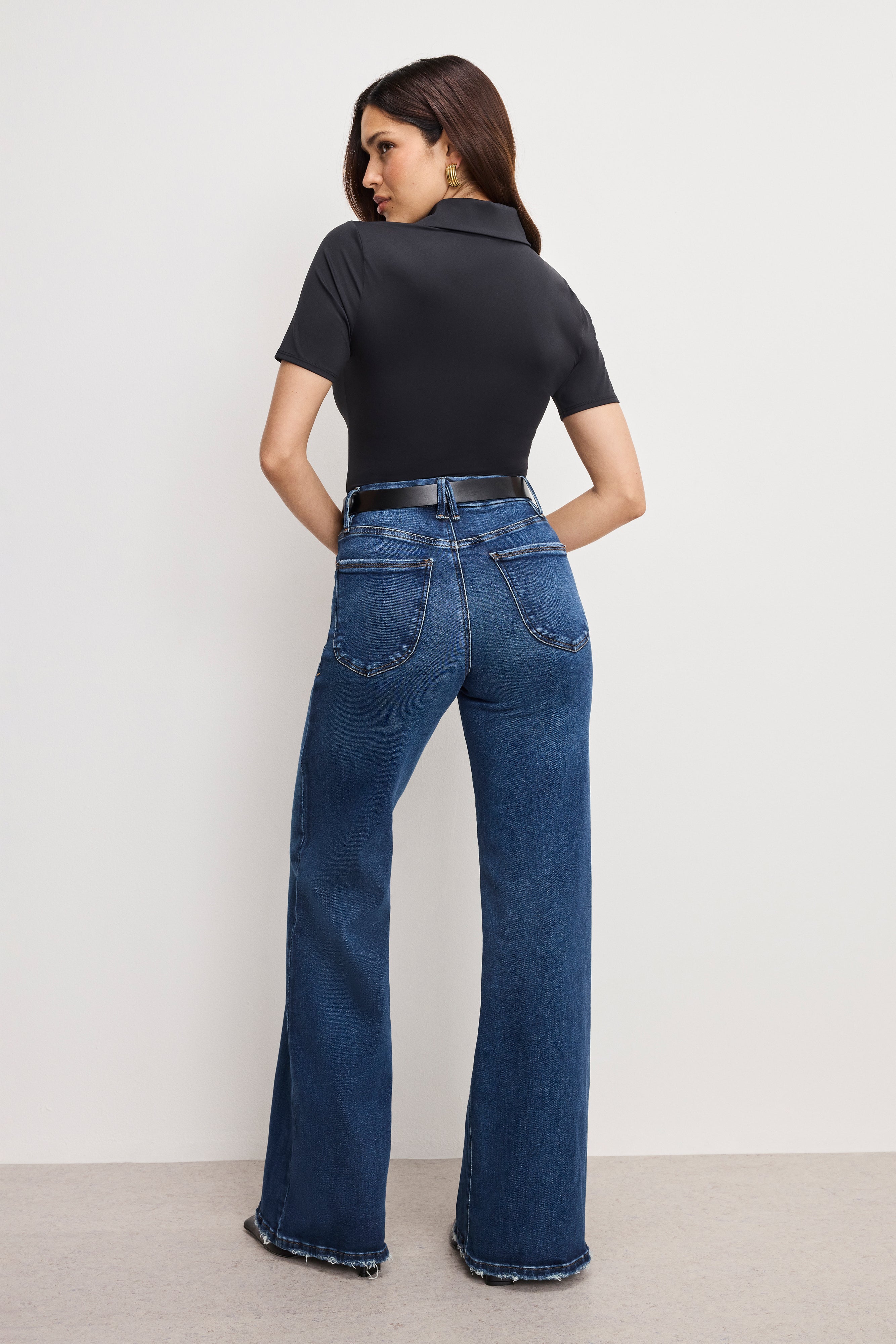 SOFT TECH GOOD CLASSIC BOOTCUT JEANS | INDIGO511 – GOOD AMERICAN