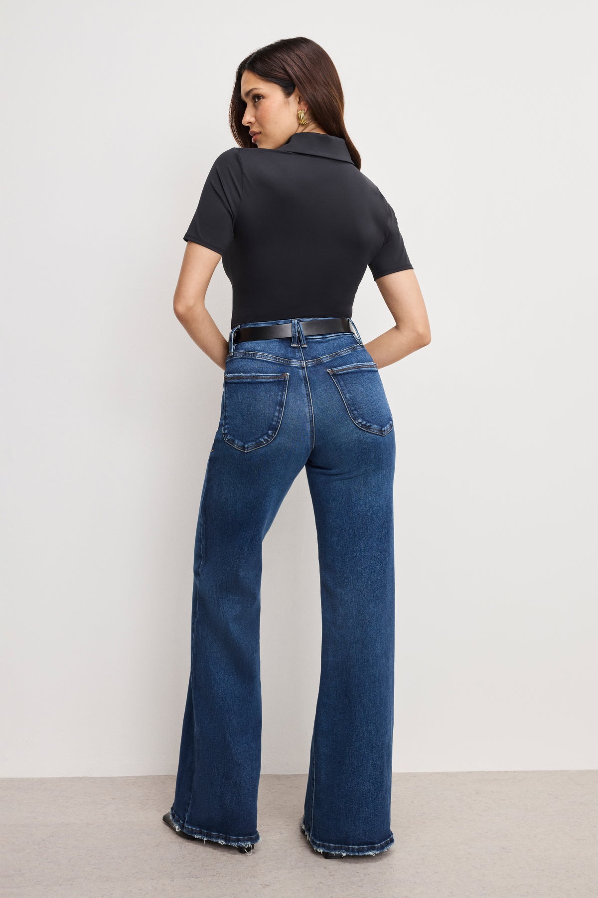 GOOD WAIST PALAZZO JEANS | INDIGO511
