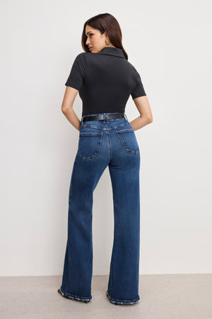 GOOD WAIST PALAZZO JEANS | INDIGO511