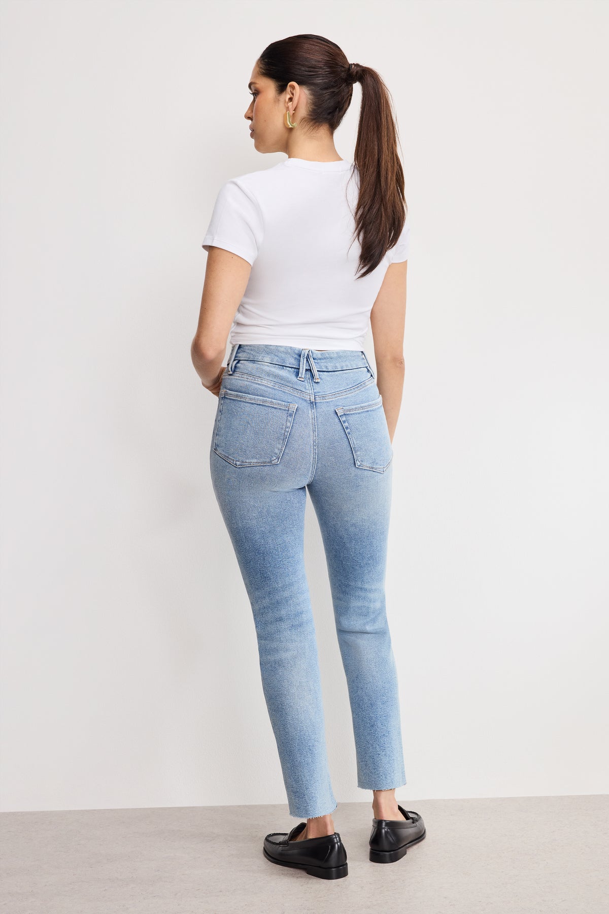 SOFT TECH GOOD LEGS STRAIGHT JEANS | INDIGO799