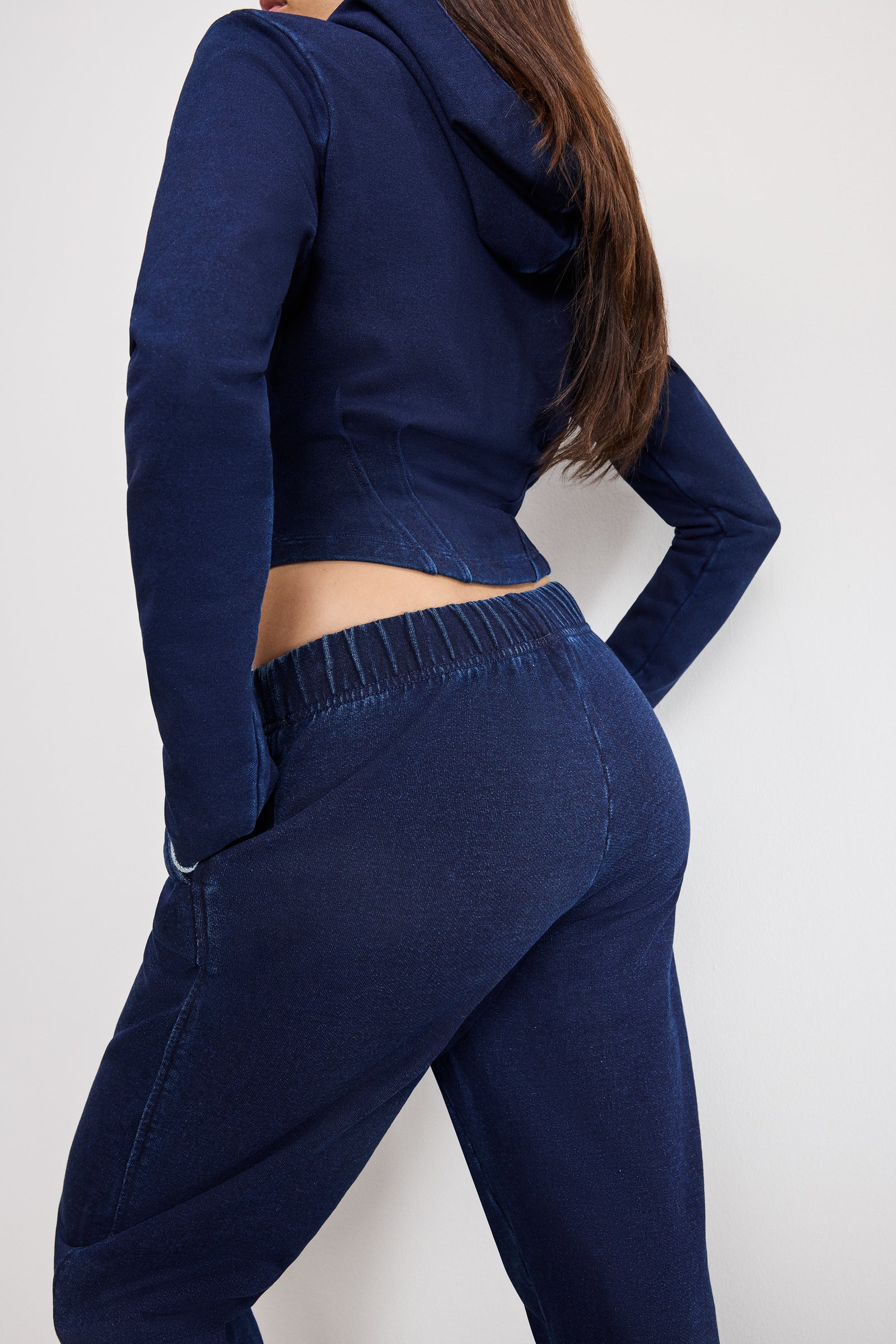 JEANIUS  BOYFRIEND SWEATPANTS | INDIGO1029
