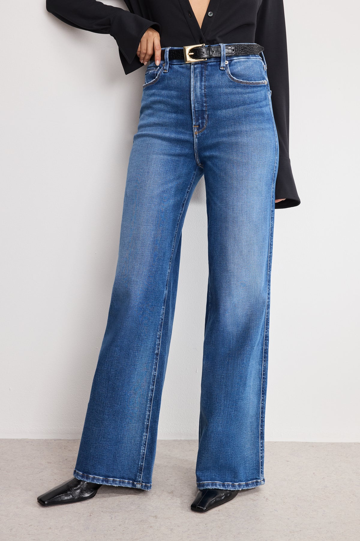 SOFT TECH GOOD SKATE WIDE LEG JEANS | INDIGO891