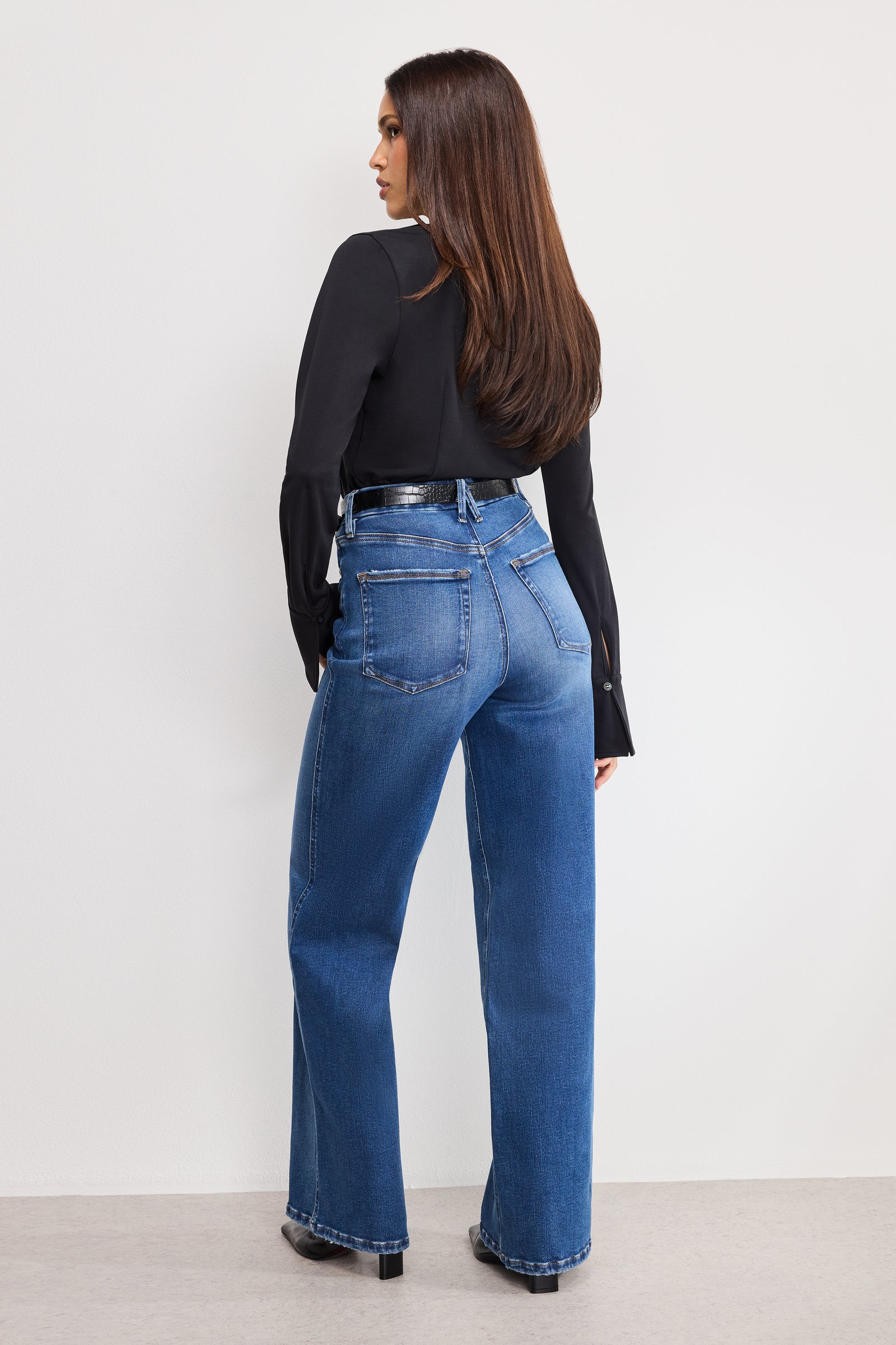 SOFT TECH GOOD SKATE WIDE LEG JEANS | INDIGO891