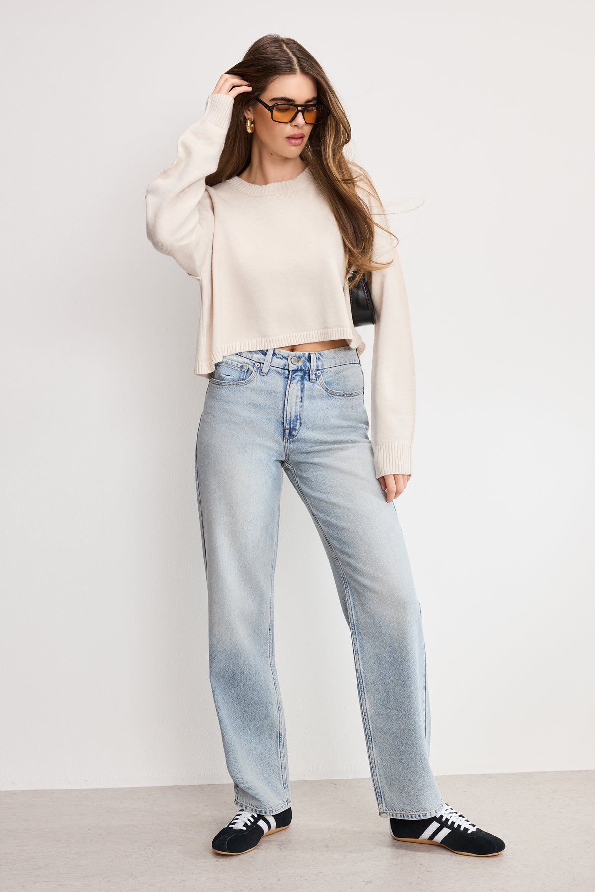 COZY KNIT CREW NECK | VANILLA001
