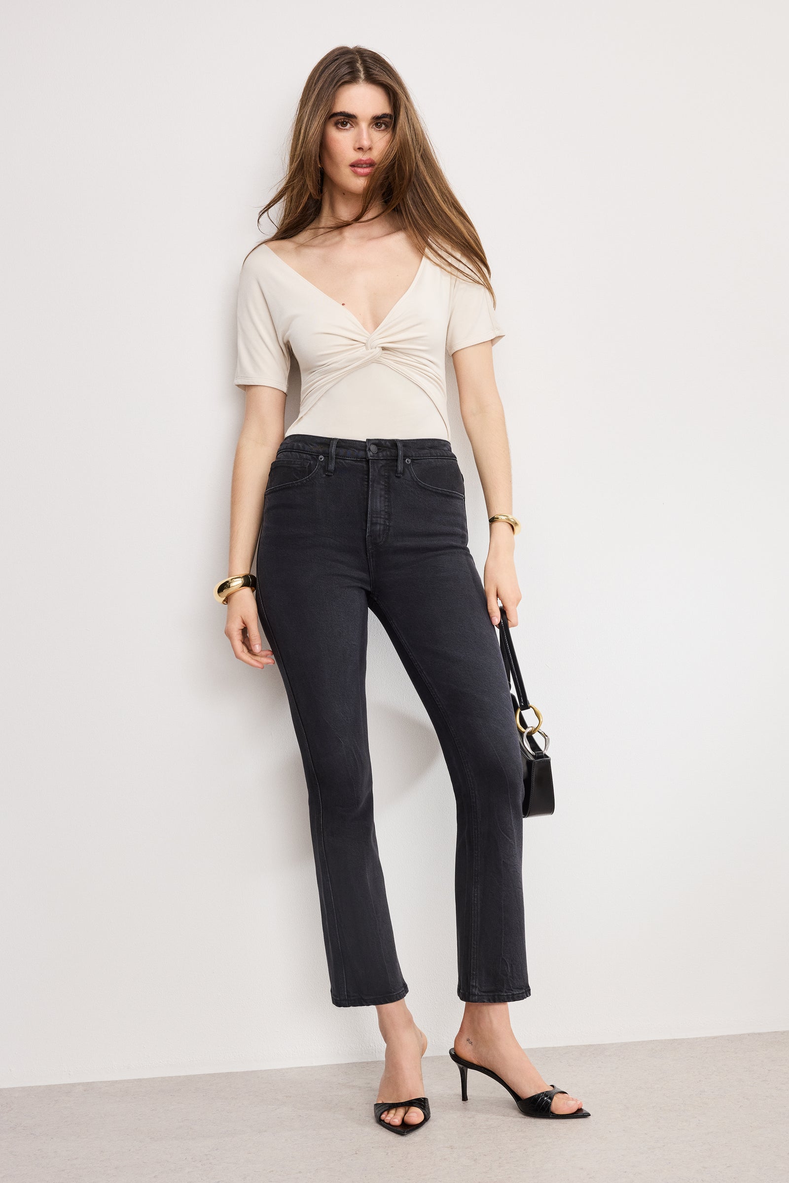 JERSEY TWIST FRONT BODYSUIT | ECRU003