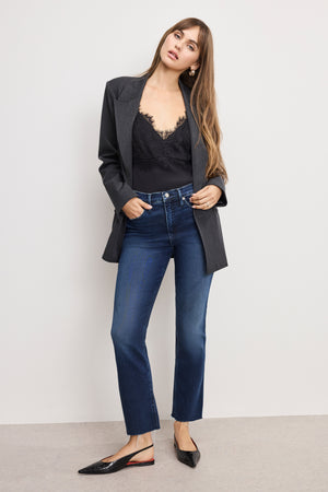 SOFT TECH GOOD KICK FLARE JEANS | INDIGO1068