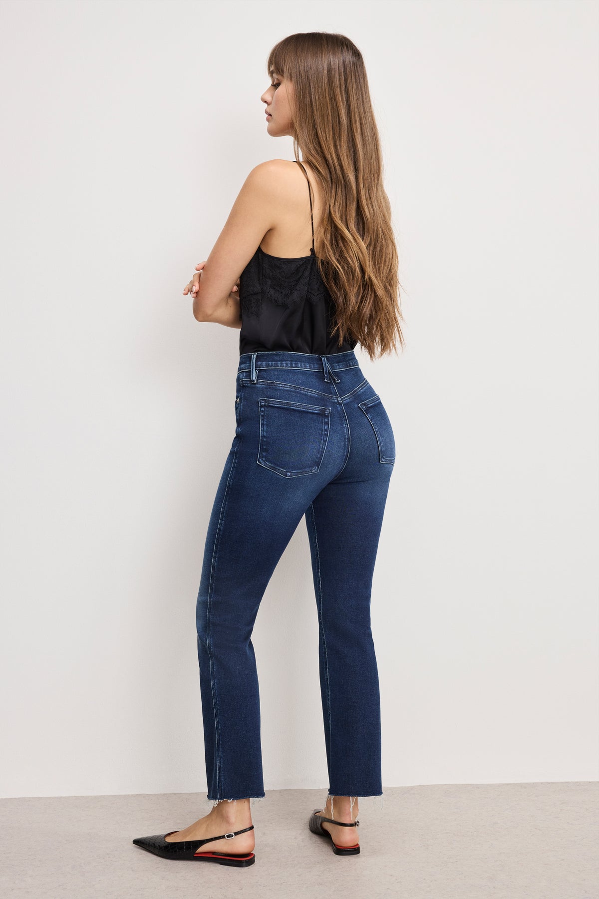 SOFT TECH GOOD KICK FLARE JEANS | INDIGO1068