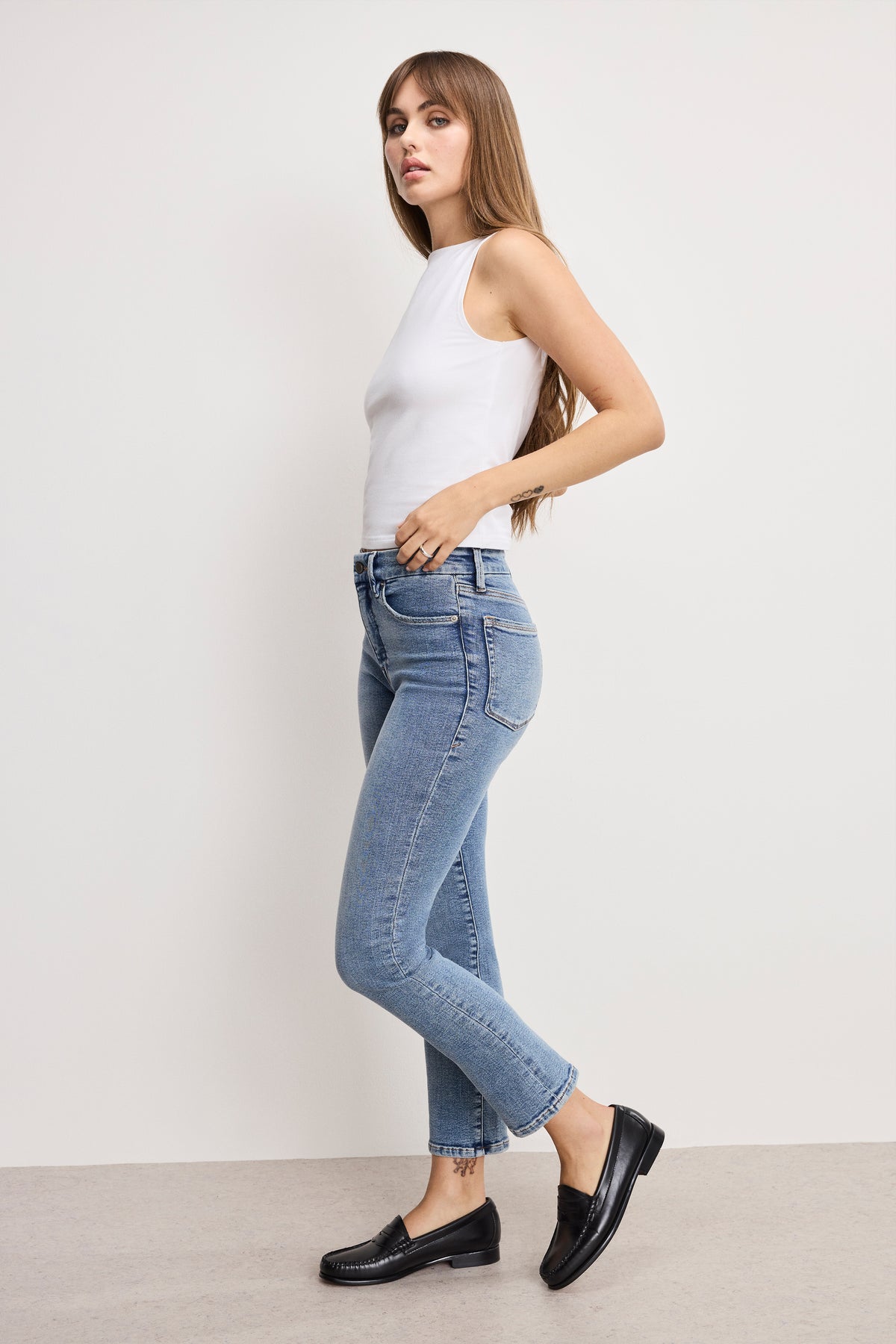 GOOD LEGS STRAIGHT JEANS | INDIGO988