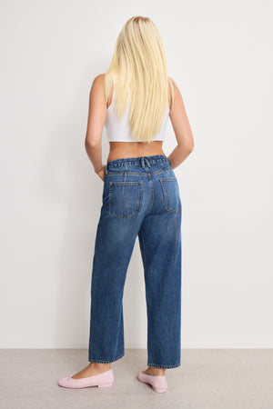 GOOD 90S CROPPED RELAXED JEANS | INDIGO963