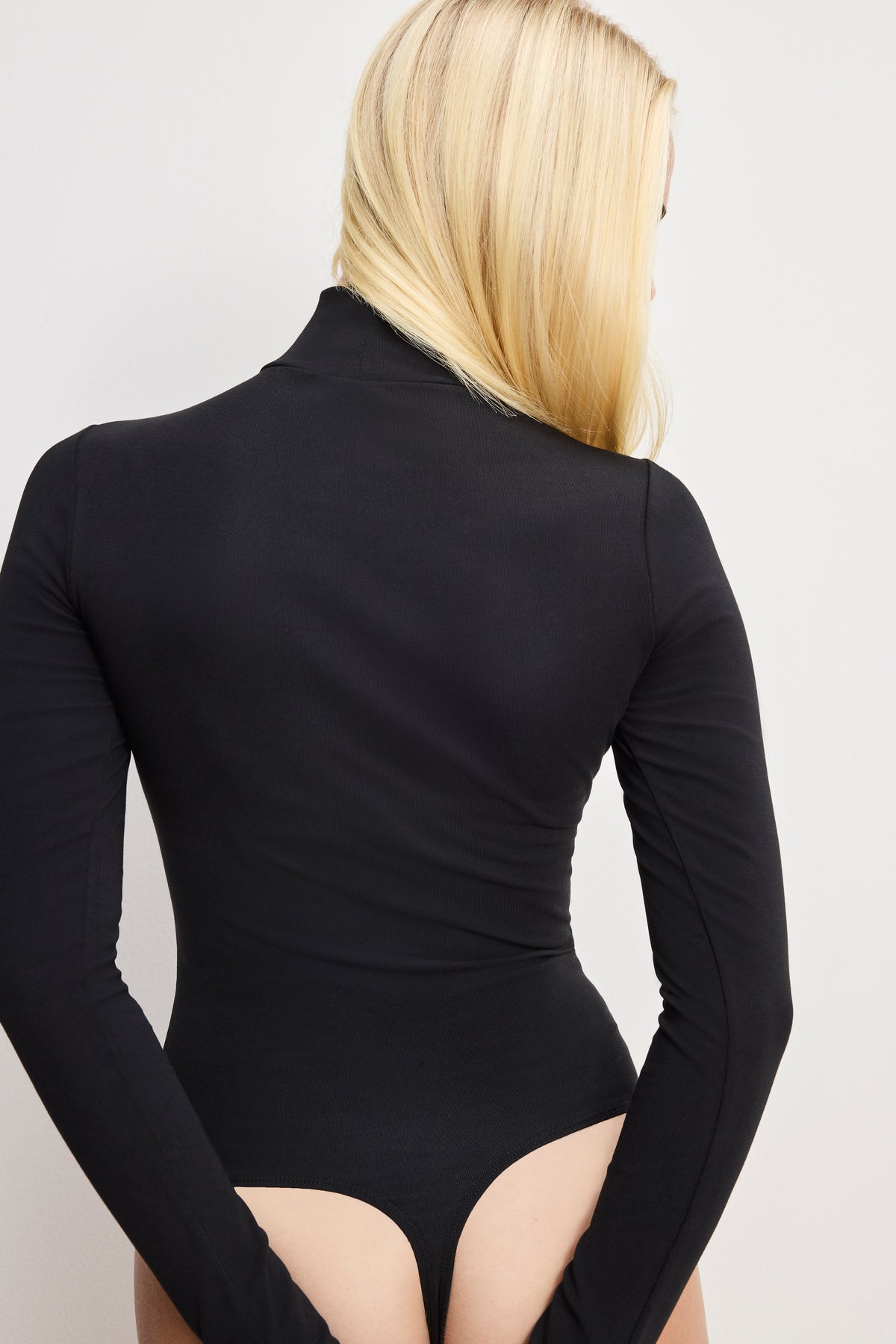 DOLLY CRYSTAL CORSET BODYSUIT | BLACK001