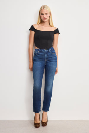 DOLLY SUPER STRETCH CORSET TOP | BLACK001