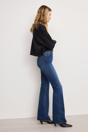 ALWAYS FITS GOOD CLASSIC BOOTCUT JEANS | INDIGO446