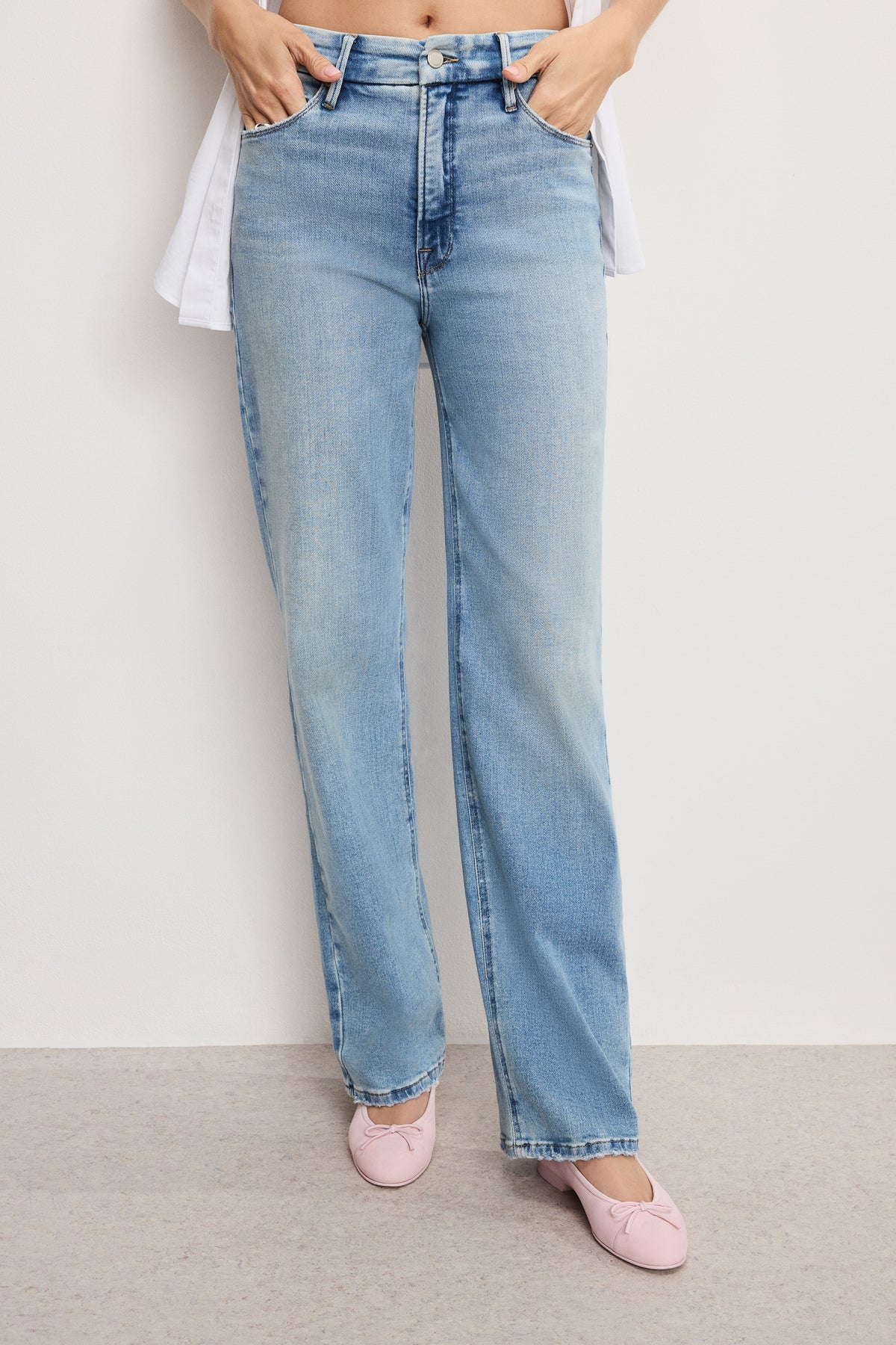 SOFT TECH GOOD TRUE STRAIGHT JEANS | INDIGO1073