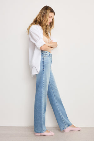 SOFT TECH GOOD TRUE STRAIGHT JEANS | INDIGO1073