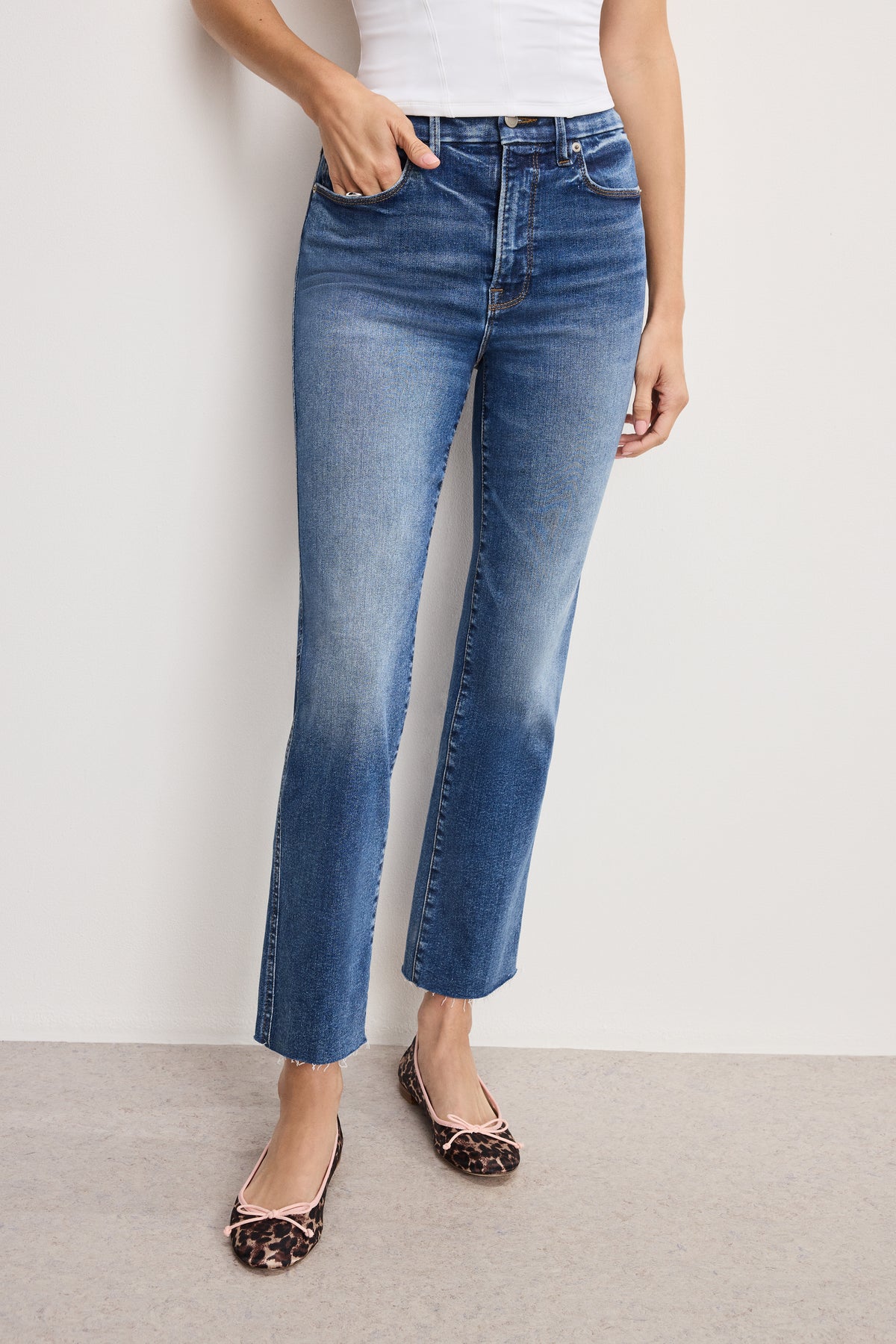 ALWAYS FITS GOOD CURVE STRAIGHT JEANS | INDIGO1071