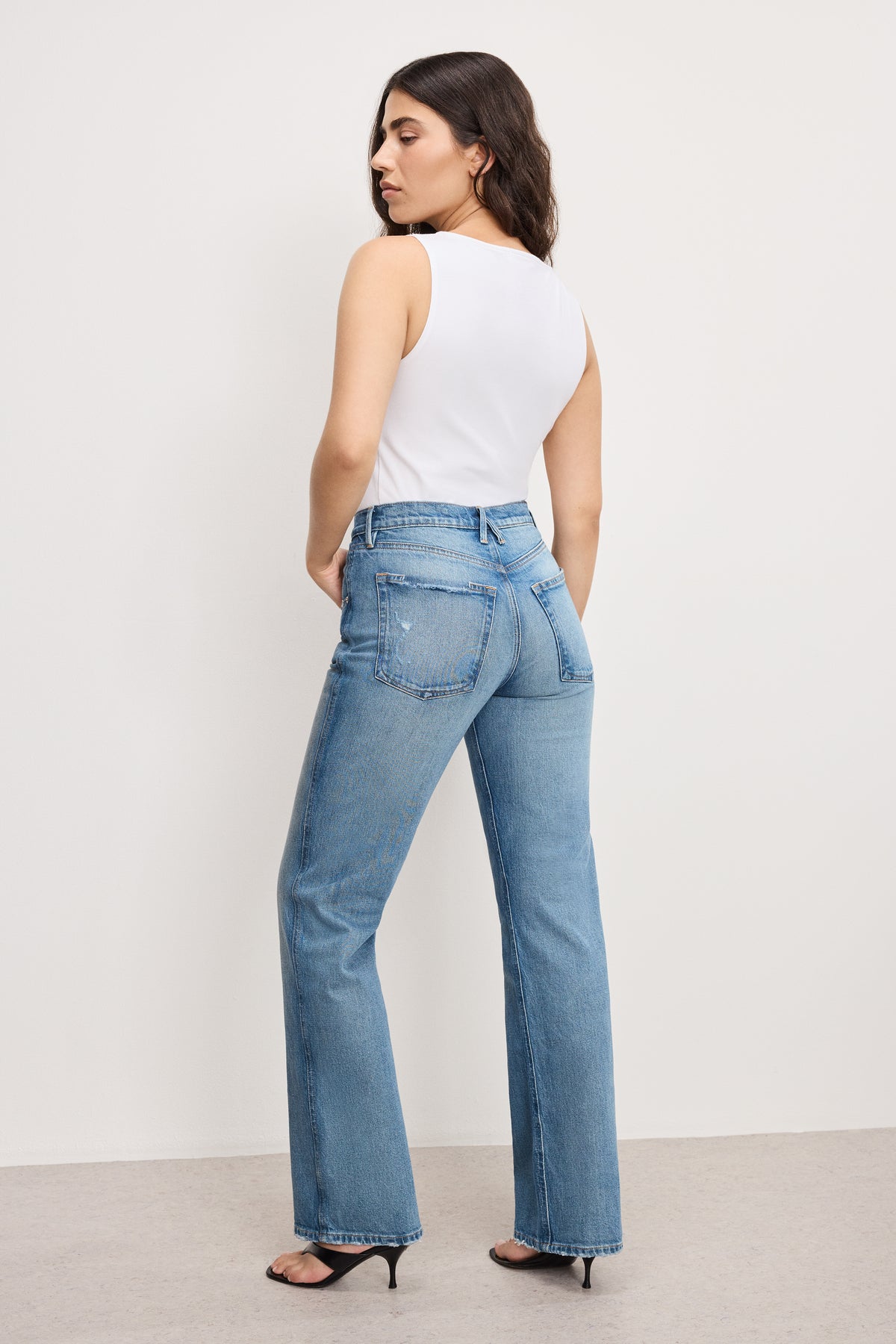 GOOD COWBOY PETITE BOOTCUT JEANS | INDIGO998
