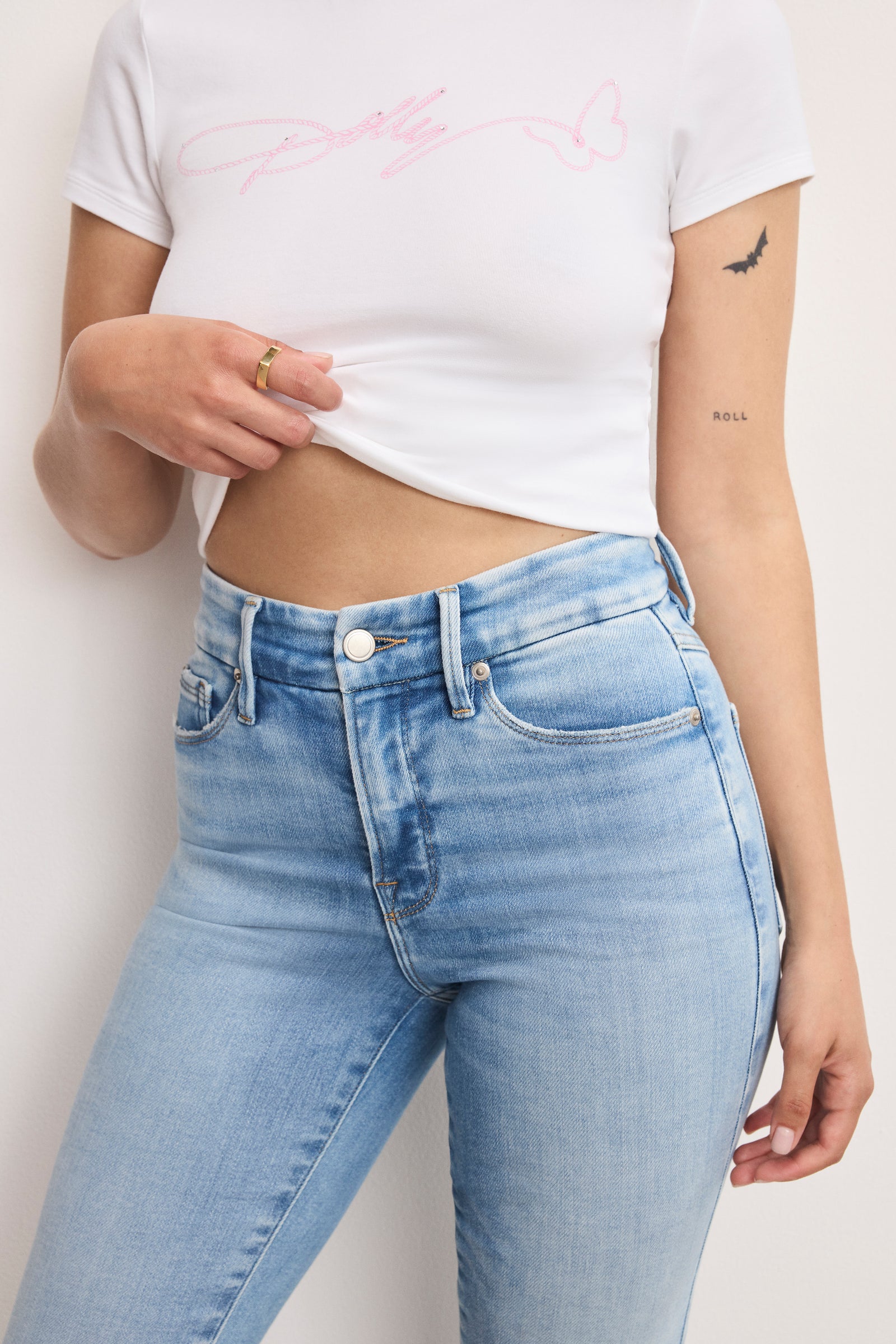 DOLLY JOLEANS PETITE STRAIGHT JEANS | INDIGO1081