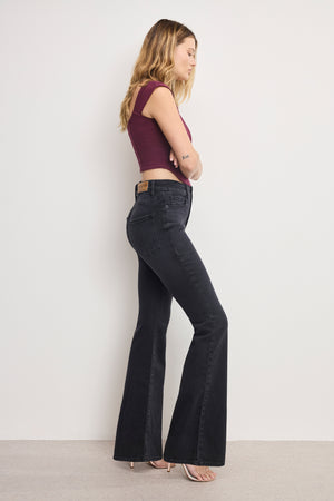 DOLLY JOLEANS FLARE JEANS | BLACK391