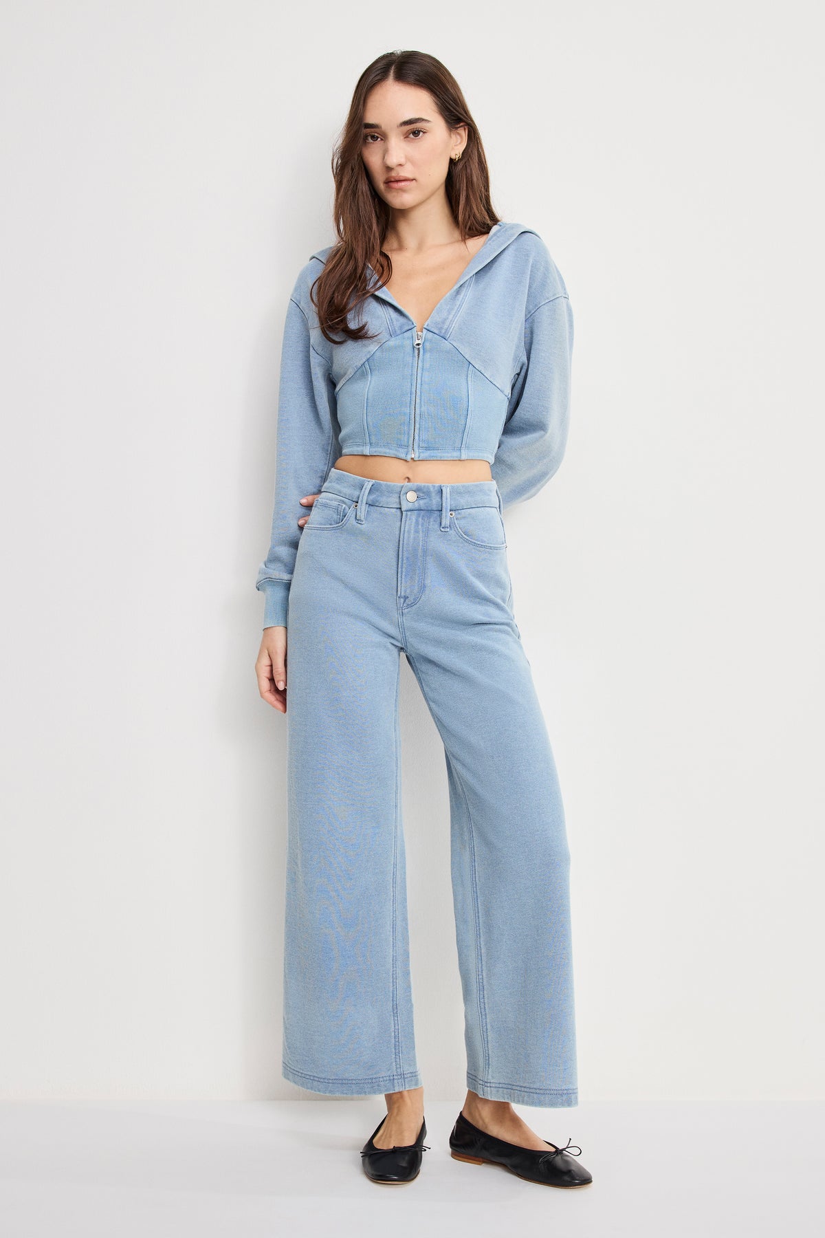 JEANIUS CROPPED GOOD SKATE | INDIGO1157