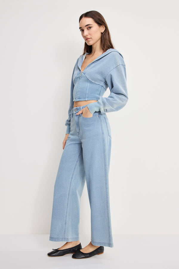 JEANIUS CROPPED GOOD SKATE | INDIGO1157