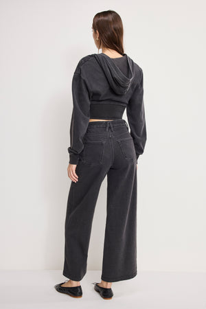 JEANIUS CROPPED GOOD SKATE | BLACK430