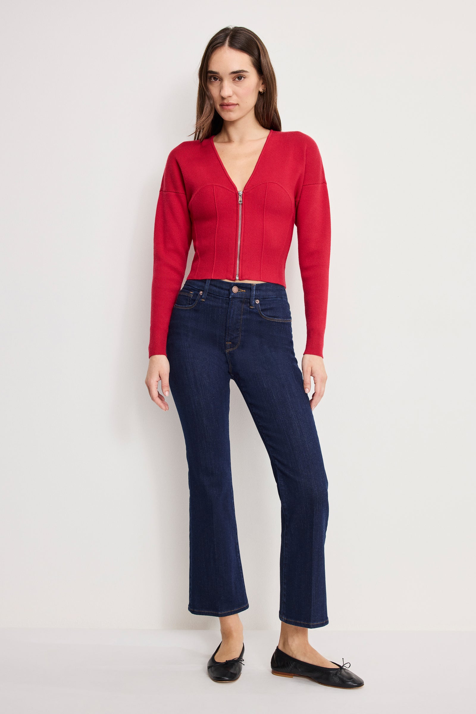 BUSTIER SWEATER | RUBY