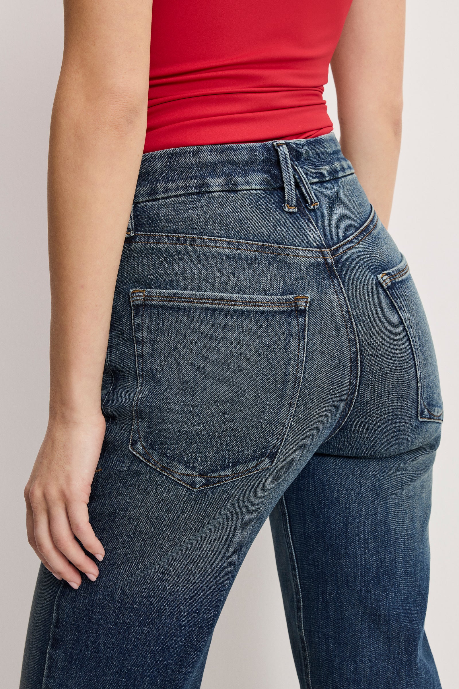 GOOD TRUE STRAIGHT JEANS | INDIGO1147
