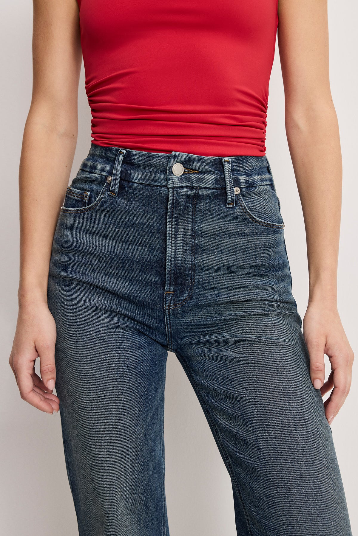 GOOD TRUE STRAIGHT JEANS | INDIGO1147