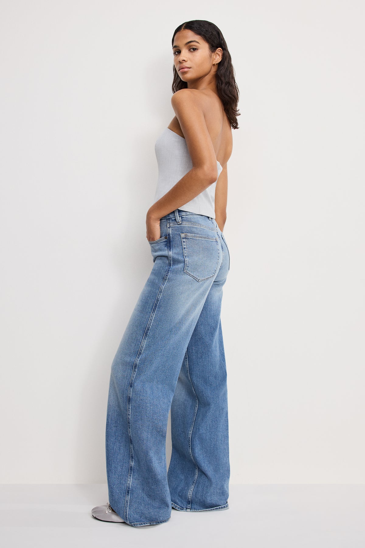 GOOD SKATE WIDE JEANS | INDIGO1142