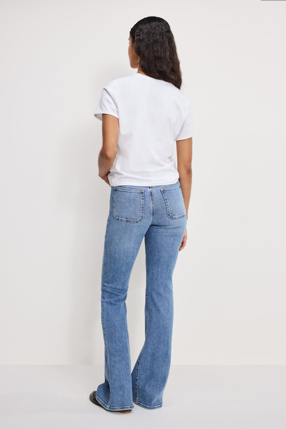 GOOD LEGS FLARE JEANS | INDIGO1149