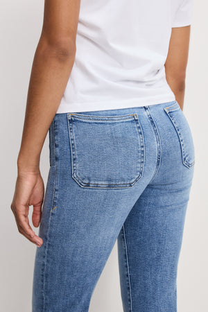 GOOD LEGS FLARE JEANS | INDIGO1149