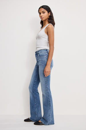 GOOD LEGS FLARE JEANS | INDIGO1154