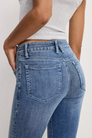 GOOD LEGS FLARE JEANS | INDIGO1154