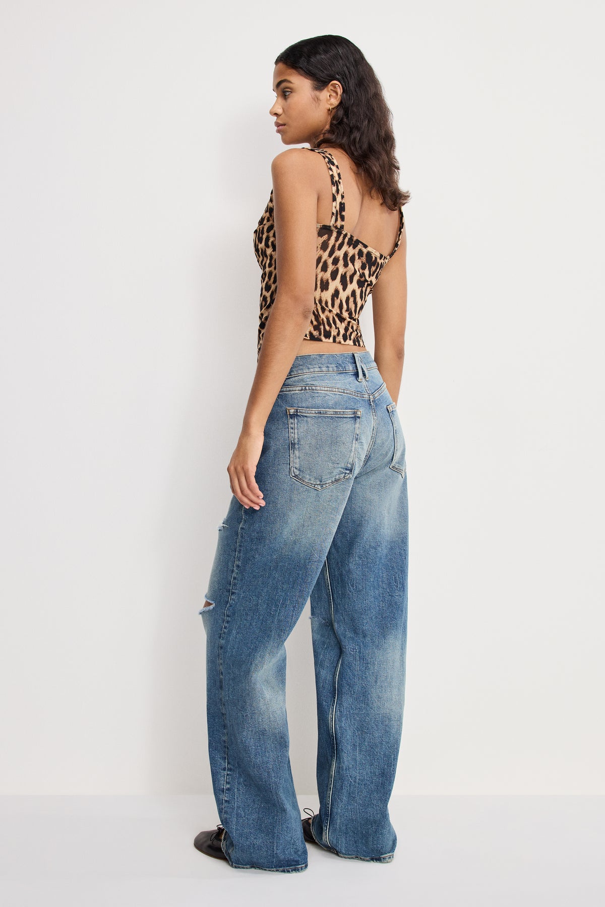 GOOD LOW RISE BAGGY JEANS | INDIGO1280