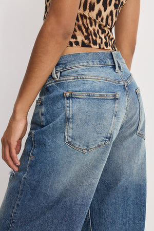 GOOD LOW RISE BAGGY JEANS | INDIGO1280