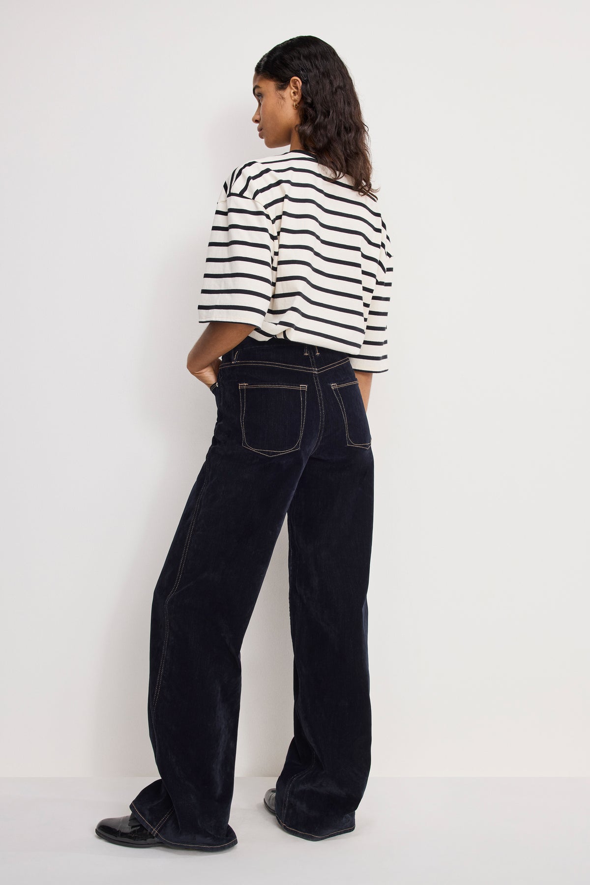 GOOD SKATE FLOCKED DENIM JEANS | INDIGO939