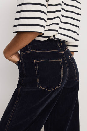 GOOD SKATE FLOCKED DENIM JEANS | INDIGO939