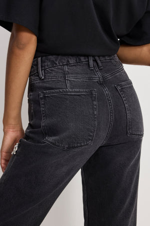 GOOD ICON STRAIGHT DIAMOND JEANS | BLACK376
