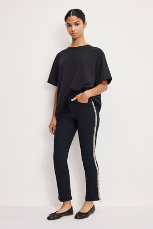 GOOD LEGS STRAIGHT DIAMOND JEANS | BLACK411