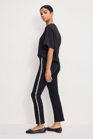 GOOD LEGS STRAIGHT DIAMOND JEANS | BLACK411