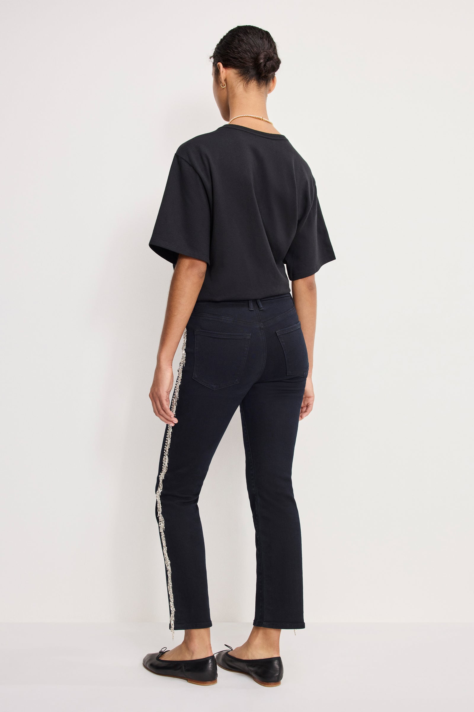 GOOD LEGS STRAIGHT DIAMOND JEANS | BLACK411