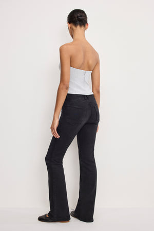 SOFT TECH GOOD CLASSIC BOOTCUT JEANS | BLACK344