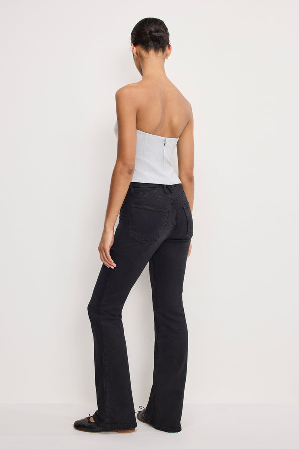 SOFT TECH GOOD CLASSIC BOOTCUT JEANS | BLACK344