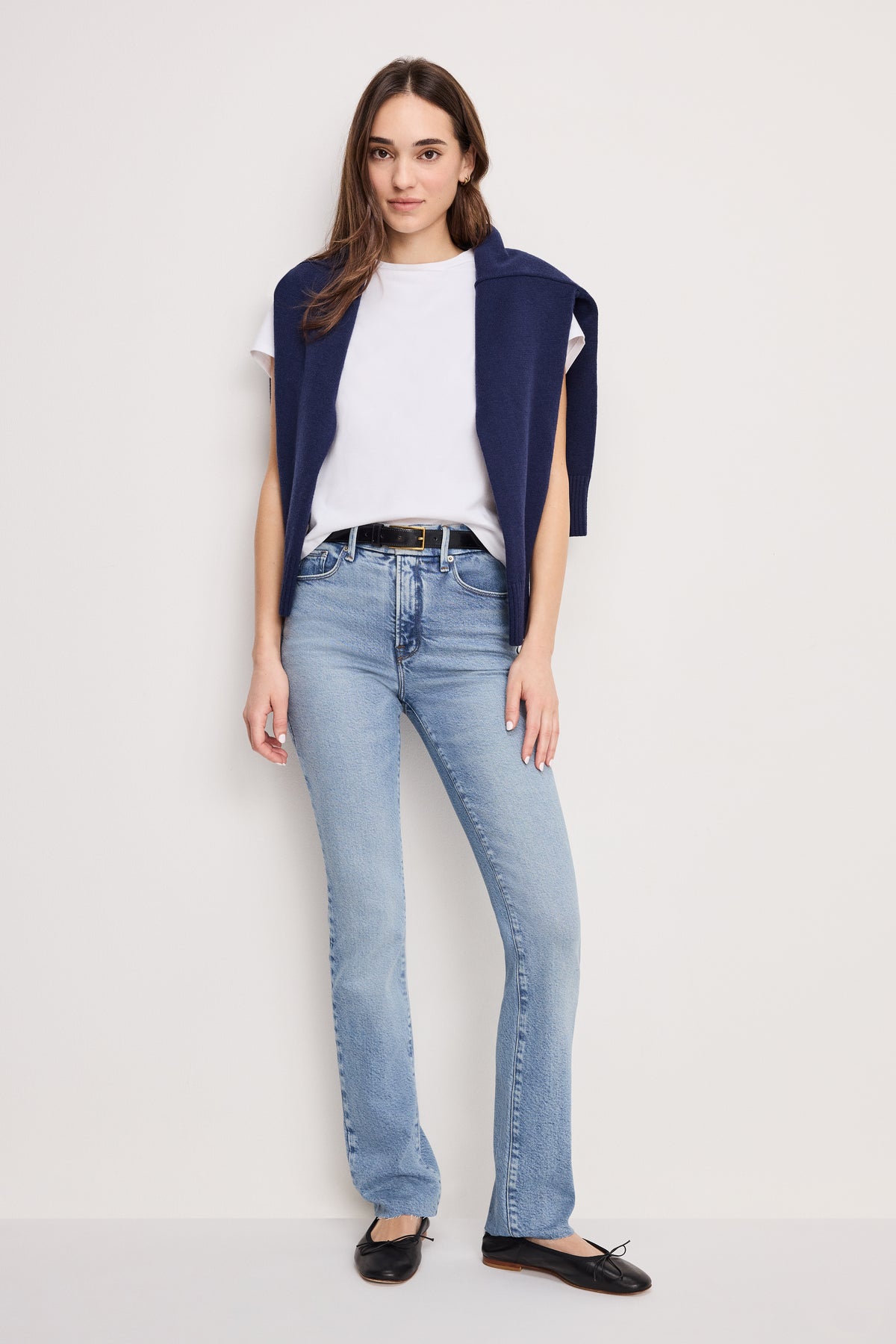 SOFT TECH GOOD LEGS STRAIGHT JEANS | INDIGO711